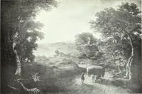 An illustration from American masters of painting : being brief appreciations of some American painters ; illustrated with examples of their work (1918)