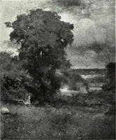 Picture 5 of 33 from American masters of painting : being brief appreciations of some American painters ; illustrated with examples of their work (1918), leaf 36