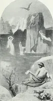 An illustration from American mural painting : a study of the important decorations by distinguished artists in the United States (1902)