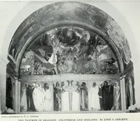 An illustration from American mural painting : a study of the important decorations by distinguished artists in the United States (1902)