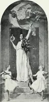 An illustration from American mural painting : a study of the important decorations by distinguished artists in the United States (1902)
