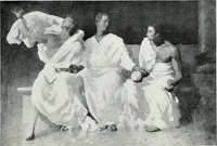 An illustration from American mural painting : a study of the important decorations by distinguished artists in the United States (1902)
