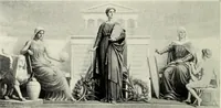 An illustration from American mural painting : a study of the important decorations by distinguished artists in the United States (1902)