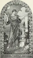 An illustration from American mural painting : a study of the important decorations by distinguished artists in the United States (1902)