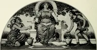 An illustration from American mural painting : a study of the important decorations by distinguished artists in the United States (1902)