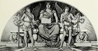 An illustration from American mural painting : a study of the important decorations by distinguished artists in the United States (1902)