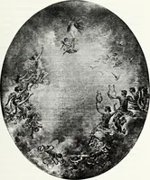 An illustration from American mural painting : a study of the important decorations by distinguished artists in the United States (1902)
