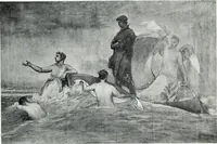 An illustration from American mural painting : a study of the important decorations by distinguished artists in the United States (1902)