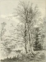 An illustration from American painters: with eighty-three examples of their work engraved on wood (1879)
