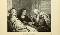 An illustration from American painters : with one hundred and four examples of their work engraved on wood (1881)