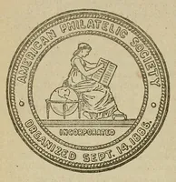 An illustration from The American philatelist (1887)