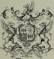 An illustration from Americans of gentle birth and their ancestors : a genealogical encyclopedia ... embracing many authenticated lineages and biographical sketches of the founders of the colonies and their descendants found in all parts of the United States (1903)