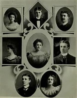 An illustration from Americans of gentle birth and their ancestors : a genealogical encyclopedia ... embracing many authenticated lineages and biographical sketches of the founders of the colonies and their descendants found in all parts of the United States (1903)