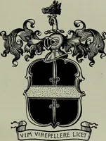 An illustration from Americans of gentle birth and their ancestors : a genealogical encyclopedia ... embracing many authenticated lineages and biographical sketches of the founders of the colonies and their descendants found in all parts of the United States (1903)