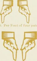 An illustration from American specimen book of type styles : complete catalogue of printing machinery and printing supplies, 1912 (1912)