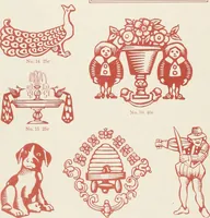 An illustration from American specimen book of type styles : complete catalogue of printing machinery and printing supplies, 1912 (1912)
