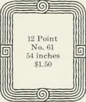 An illustration from American specimen book of type styles : complete catalogue of printing machinery and printing supplies, 1912 (1912)