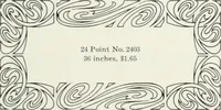 An illustration from American specimen book of type styles : complete catalogue of printing machinery and printing supplies, 1912 (1912)