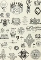 An illustration from American specimen book of type styles : complete catalogue of printing machinery and printing supplies, 1912 (1912)