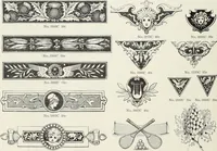 An illustration from American specimen book of type styles : complete catalogue of printing machinery and printing supplies, 1912 (1912)