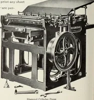 An illustration from American specimen book of type styles : complete catalogue of printing machinery and printing supplies, 1912 (1912)