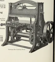 An illustration from American specimen book of type styles : complete catalogue of printing machinery and printing supplies, 1912 (1912)