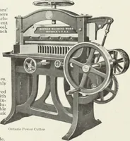 An illustration from American specimen book of type styles : complete catalogue of printing machinery and printing supplies, 1912 (1912)