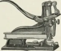 An illustration from American specimen book of type styles : complete catalogue of printing machinery and printing supplies, 1912 (1912)