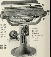 An illustration from American specimen book of type styles : complete catalogue of printing machinery and printing supplies, 1912 (1912)