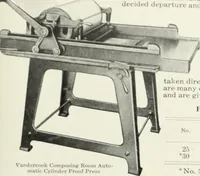 An illustration from American specimen book of type styles : complete catalogue of printing machinery and printing supplies, 1912 (1912)