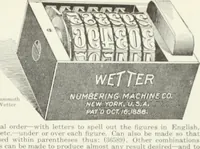 An illustration from American specimen book of type styles : complete catalogue of printing machinery and printing supplies, 1912 (1912)