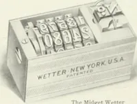 An illustration from American specimen book of type styles : complete catalogue of printing machinery and printing supplies, 1912 (1912)