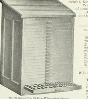 An illustration from American specimen book of type styles : complete catalogue of printing machinery and printing supplies, 1912 (1912)