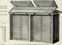 An illustration from American specimen book of type styles : complete catalogue of printing machinery and printing supplies, 1912 (1912)
