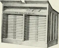 An illustration from American specimen book of type styles : complete catalogue of printing machinery and printing supplies, 1912 (1912)