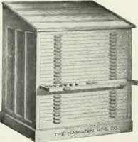 An illustration from American specimen book of type styles : complete catalogue of printing machinery and printing supplies, 1912 (1912)