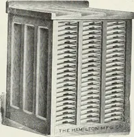 An illustration from American specimen book of type styles : complete catalogue of printing machinery and printing supplies, 1912 (1912)