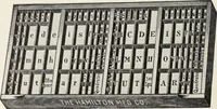An illustration from American specimen book of type styles : complete catalogue of printing machinery and printing supplies, 1912 (1912)