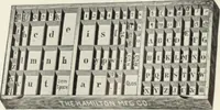 An illustration from American specimen book of type styles : complete catalogue of printing machinery and printing supplies, 1912 (1912)