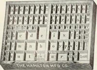 An illustration from American specimen book of type styles : complete catalogue of printing machinery and printing supplies, 1912 (1912)