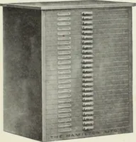 An illustration from American specimen book of type styles : complete catalogue of printing machinery and printing supplies, 1912 (1912)
