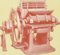 An illustration from American specimen book of type styles : complete catalogue of printing machinery and printing supplies, 1912 (1912)