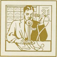 An illustration from American specimen book of type styles : complete catalogue of printing machinery and printing supplies, 1912 (1912)