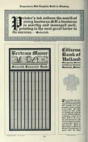 An illustration from American specimen book of type styles : complete catalogue of printing machinery and printing supplies. 1912 (1912)