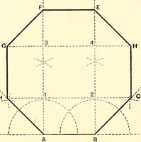 An illustration from American text books of art education : Geometrical drawing (1873)