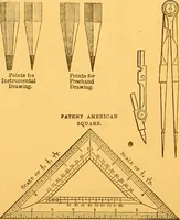 An illustration from American text books of art education : Geometrical drawing (1873)