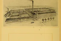 An illustration from American Woolen Company mills (1921)