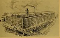 An illustration from American Woolen Company mills (1921)