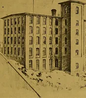 An illustration from American Woolen Company mills (1921)