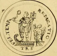 An illustration from Ammiani Marcellini Rerum gestarum qui de XXXI supersunt, libri XVIII (1693)